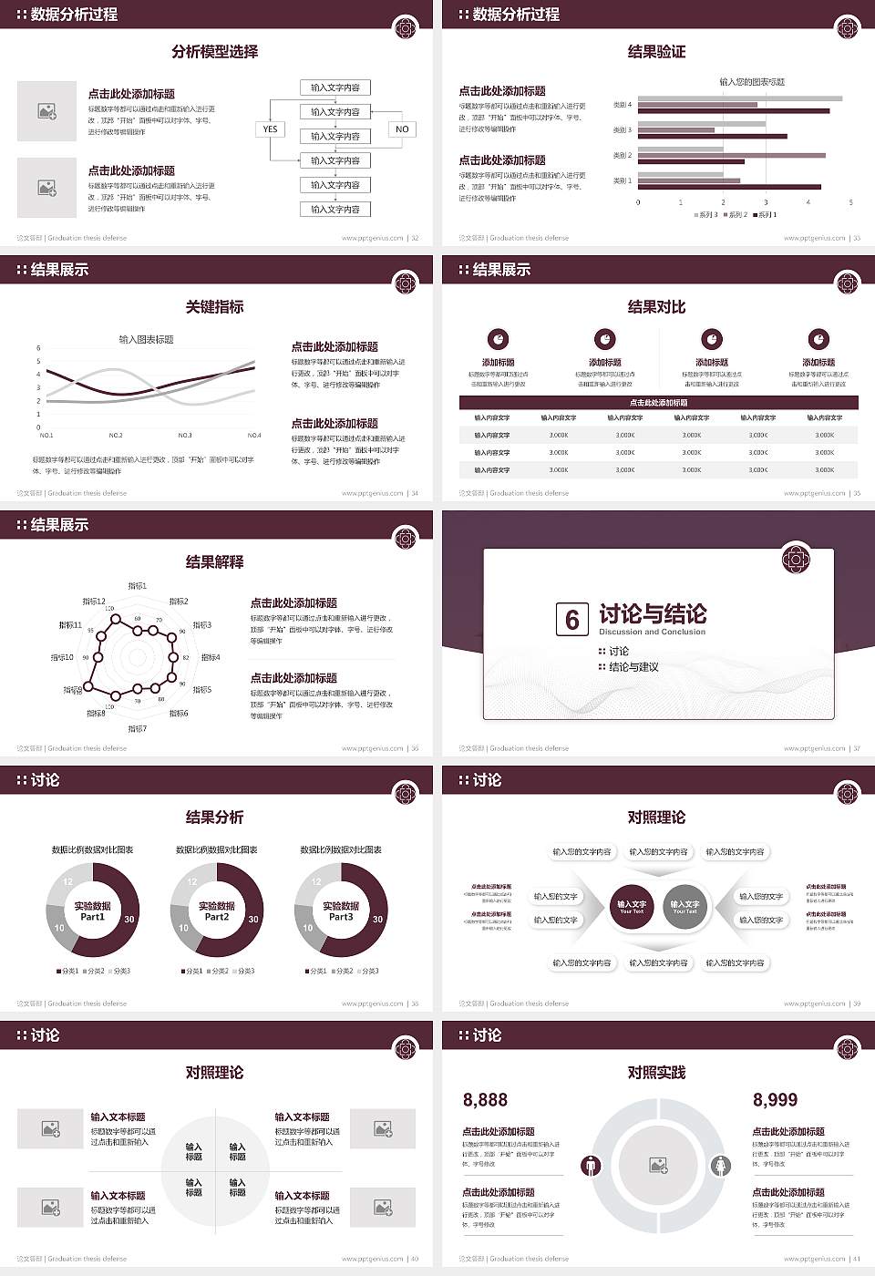 辽宁交通高等专科学校论文答辩标准PPT模板16:9格式幻灯片预览图5