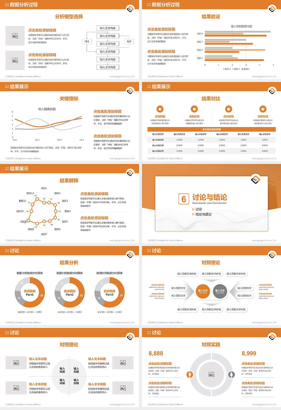 辽宁机电职业技术学院论文答辩标准PPT模板16:9格式幻灯片预览图5