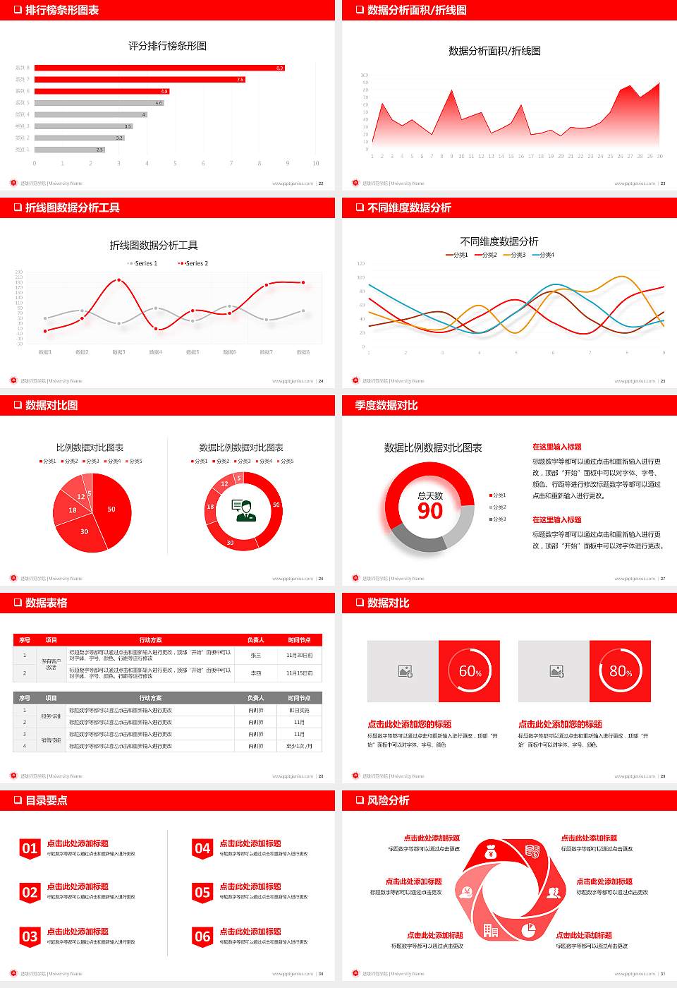 楚雄师范学院PPT模板下载16:9格式幻灯片预览图4