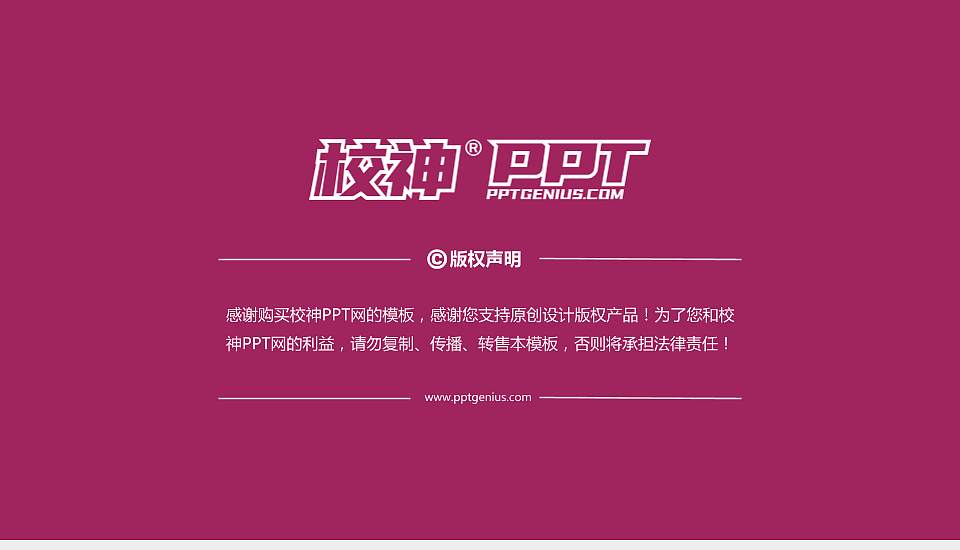 台湾佛光大学PPT模板下载16:9格式幻灯片预览图6