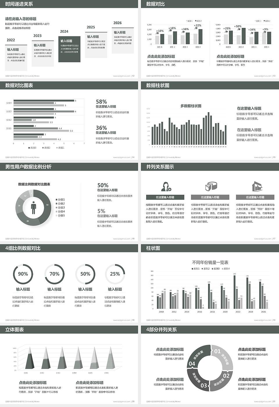 四川中医药高等专科学校硕士研究生/本科生毕业论文答辩/开题报告通用PPT模板下载16:9格式幻灯片预览图3