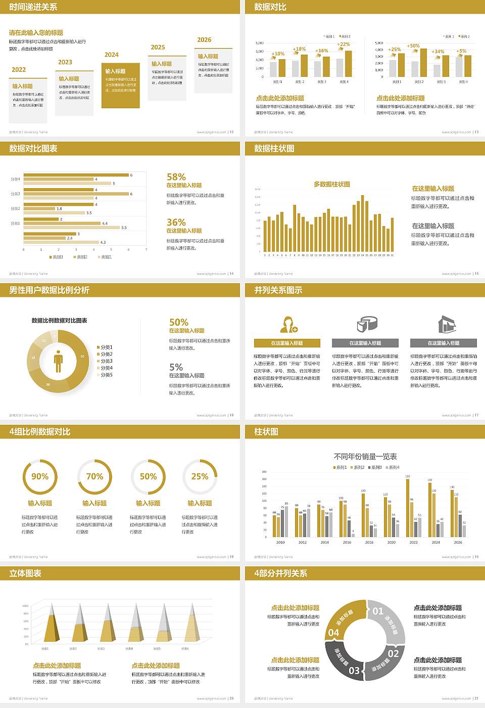 台湾大学硕士研究生/本科生毕业论文答辩/开题报告通用PPT模板下载16:9格式幻灯片预览图3