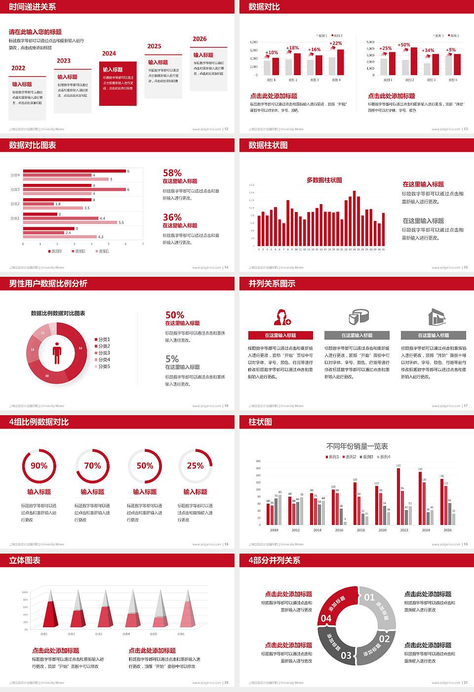 上海立信会计金融学院硕士研究生/本科生毕业论文答辩/开题报告通用PPT模板下载16:9格式幻灯片预览图3