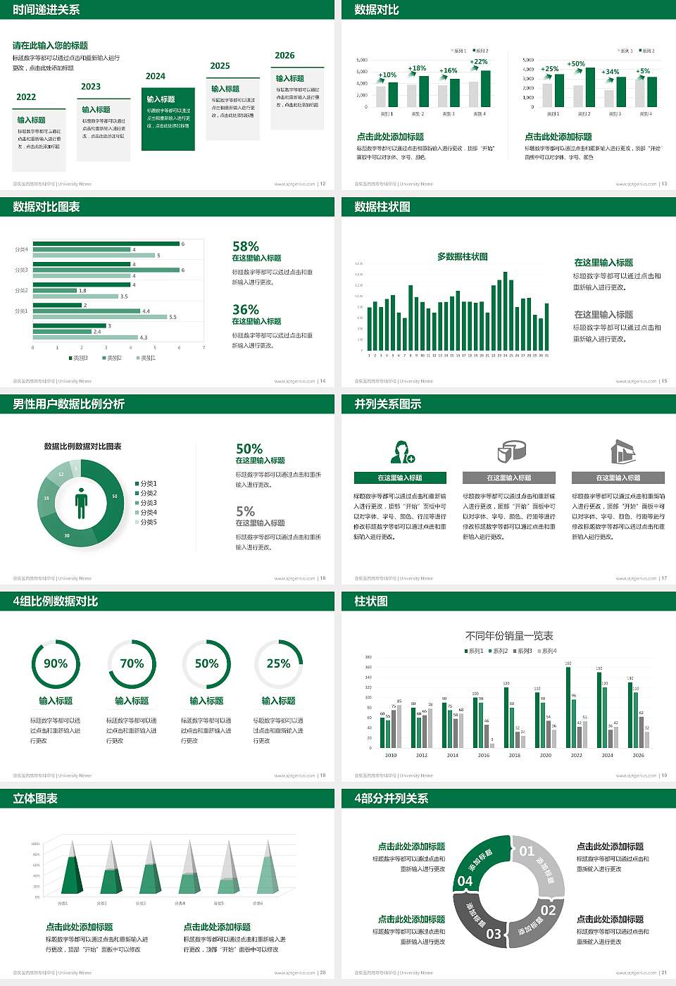安庆医药高等专科学校硕士研究生/本科生毕业论文答辩/开题报告通用PPT模板下载16:9格式幻灯片预览图3