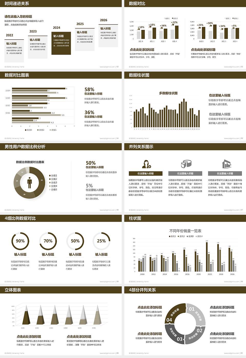 铜陵学院硕士研究生/本科生毕业论文答辩/开题报告通用PPT模板下载16:9格式幻灯片预览图3