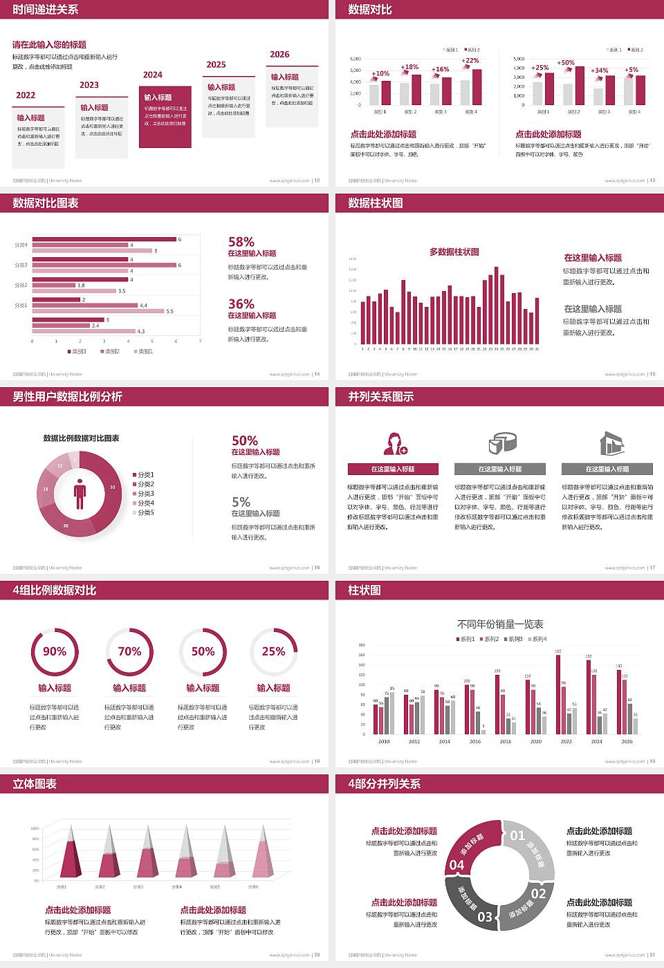 四川护理职业学院硕士研究生/本科生毕业论文答辩/开题报告通用PPT模板下载16:9格式幻灯片预览图3