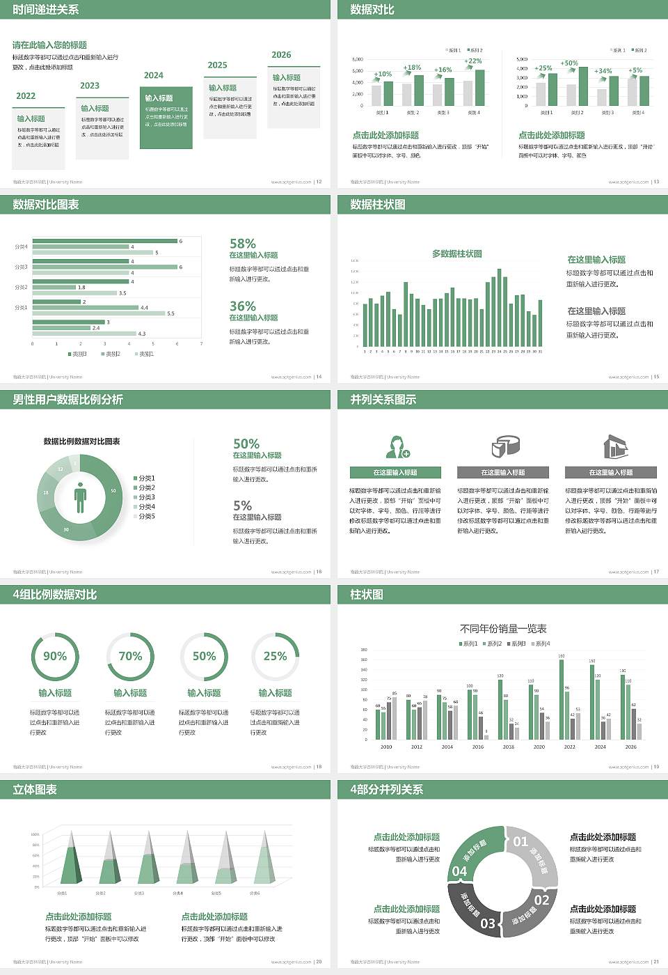 南通大学杏林学院硕士研究生/本科生毕业论文答辩/开题报告通用PPT模板下载16:9格式幻灯片预览图3