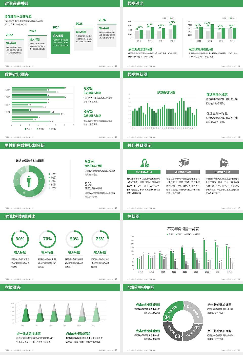广州康大职业技术学院硕士研究生/本科生毕业论文答辩/开题报告通用PPT模板下载16:9格式幻灯片预览图3