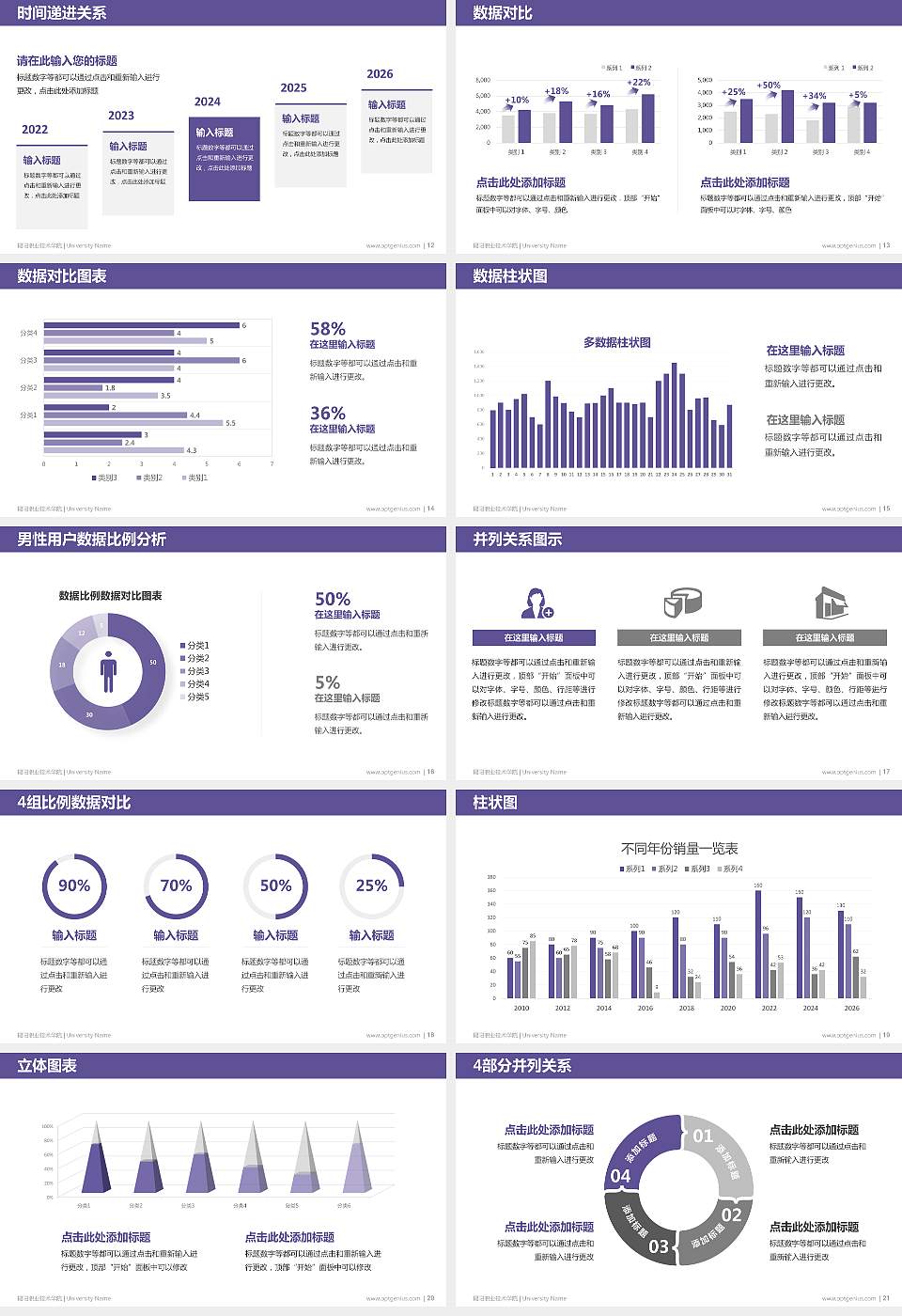 揭阳职业技术学院硕士研究生/本科生毕业论文答辩/开题报告通用PPT模板下载16:9格式幻灯片预览图3