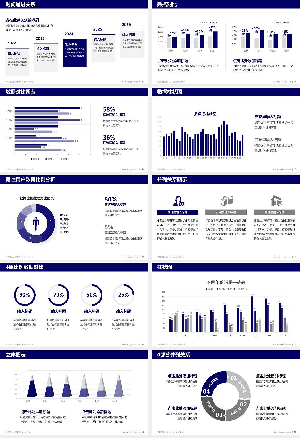 南通职业大学硕士研究生/本科生毕业论文答辩/开题报告通用PPT模板下载16:9格式幻灯片预览图3