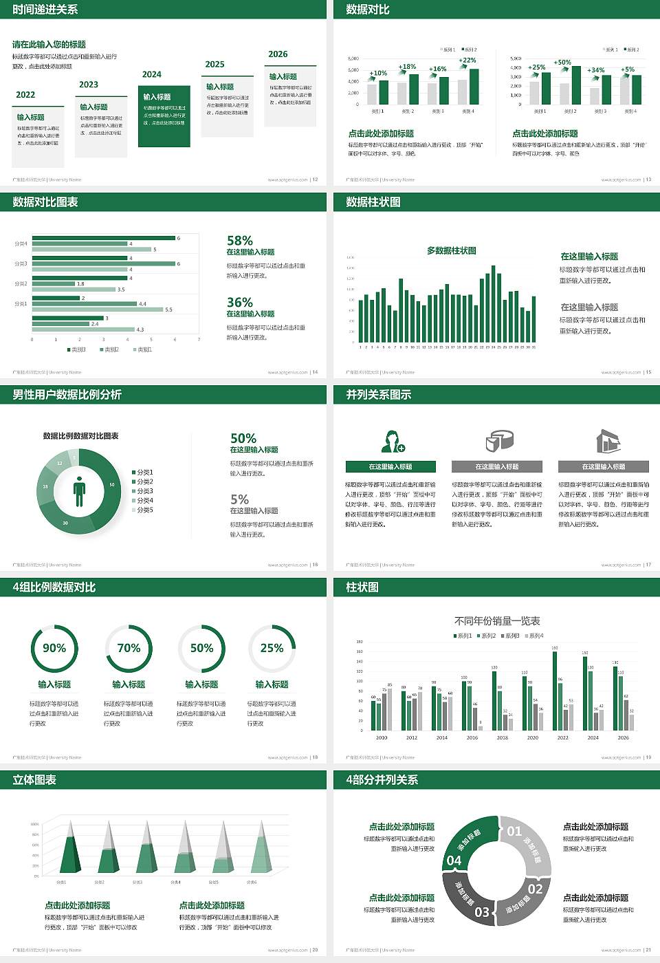 广东技术师范大学硕士研究生/本科生毕业论文答辩/开题报告通用PPT模板下载16:9格式幻灯片预览图3