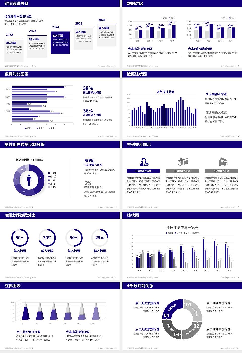 新疆兵团警官高等专科学校硕士研究生/本科生毕业论文答辩/开题报告通用PPT模板下载16:9格式幻灯片预览图3
