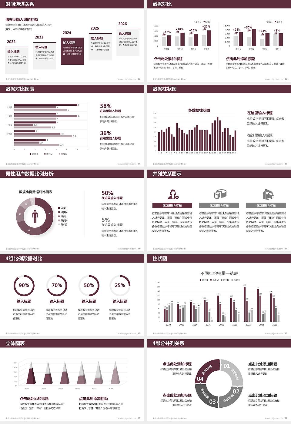 中山火炬职业技术学院硕士研究生/本科生毕业论文答辩/开题报告通用PPT模板下载16:9格式幻灯片预览图3