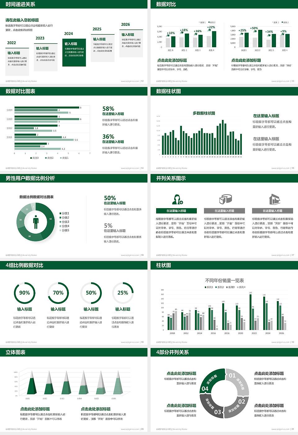 运城护理职业学院硕士研究生/本科生毕业论文答辩/开题报告通用PPT模板下载16:9格式幻灯片预览图3