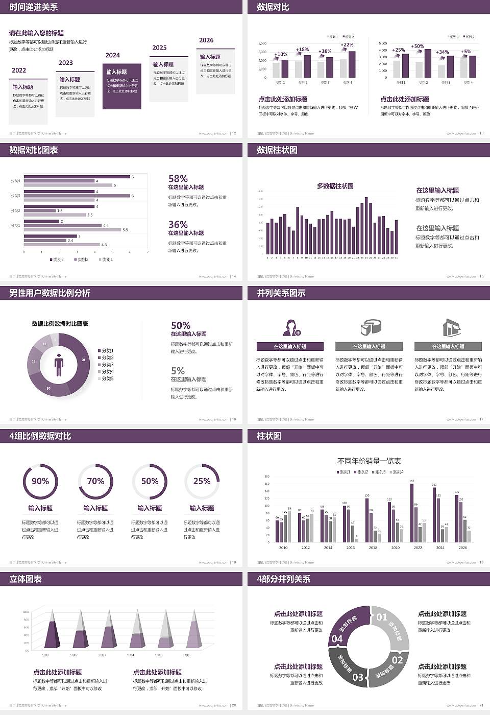 阳泉师范高等专科学校硕士研究生/本科生毕业论文答辩/开题报告通用PPT模板下载16:9格式幻灯片预览图3