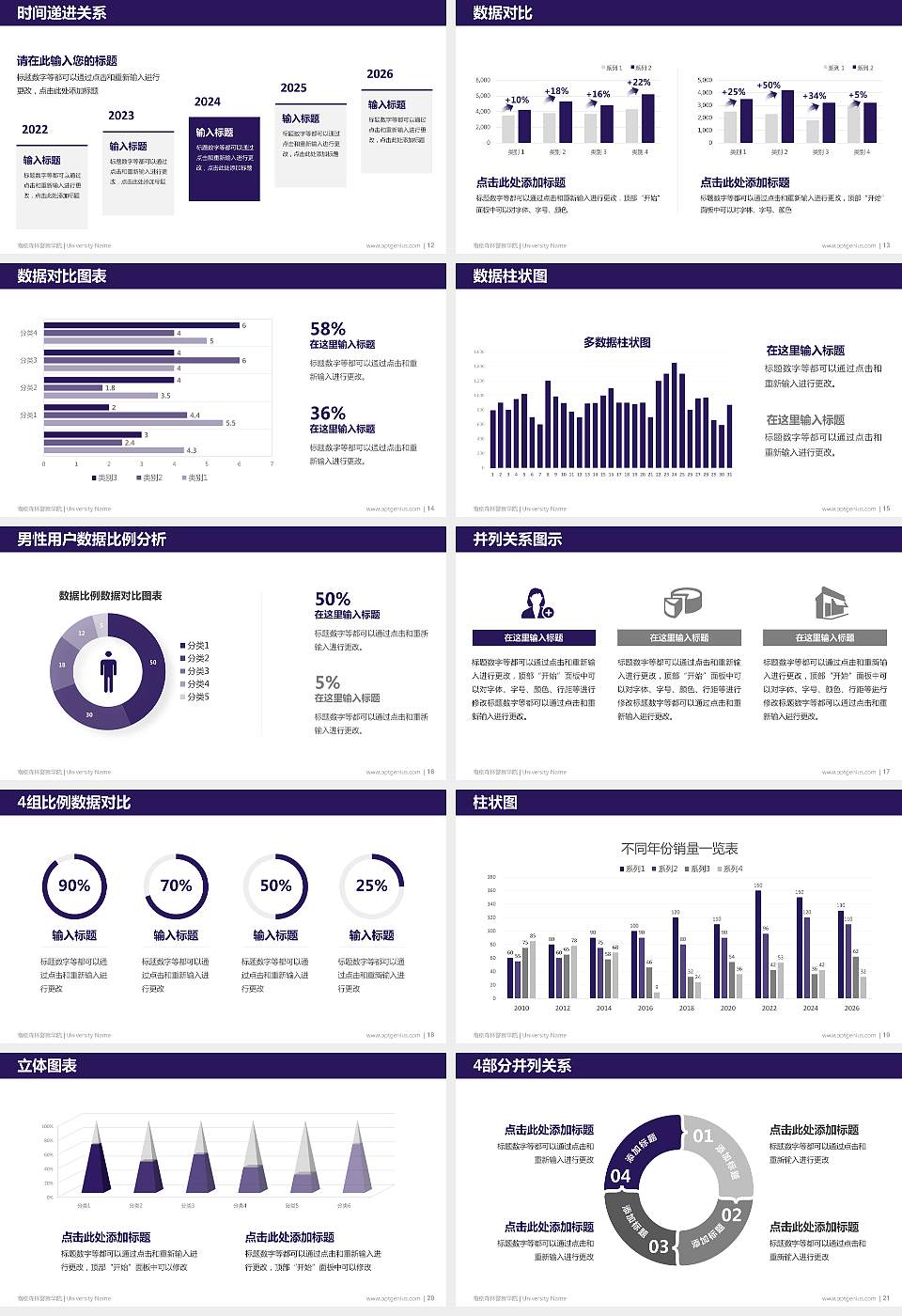 南京森林警察学院硕士研究生/本科生毕业论文答辩/开题报告通用PPT模板下载16:9格式幻灯片预览图3