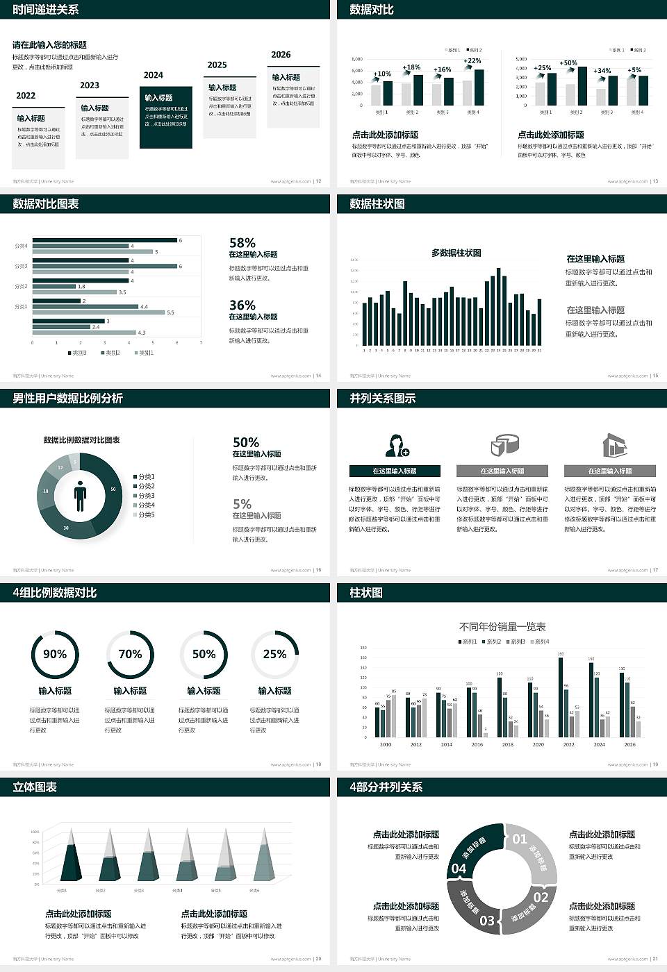 南方科技大学硕士研究生/本科生毕业论文答辩/开题报告通用PPT模板下载16:9格式幻灯片预览图3