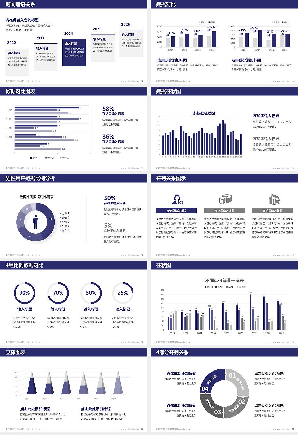 浙江宇翔职业技术学院硕士研究生/本科生毕业论文答辩/开题报告通用PPT模板下载16:9格式幻灯片预览图3