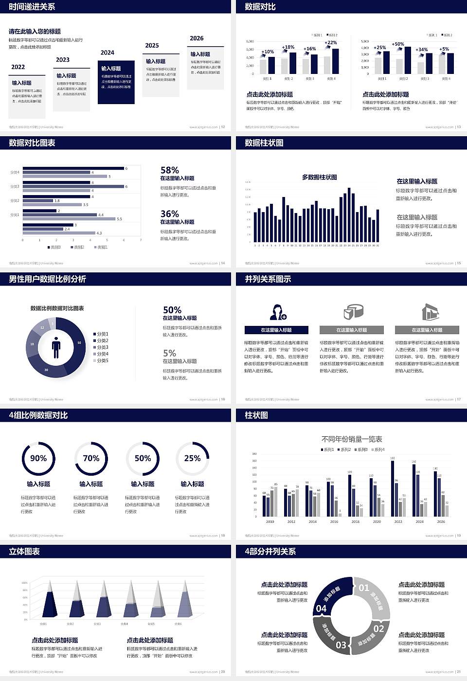 南昌大学科学技术学院硕士研究生/本科生毕业论文答辩/开题报告通用PPT模板下载16:9格式幻灯片预览图3