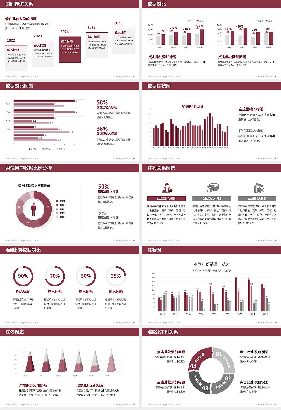 宁波大学科学技术学院硕士研究生/本科生毕业论文答辩/开题报告通用PPT模板下载16:9格式幻灯片预览图3