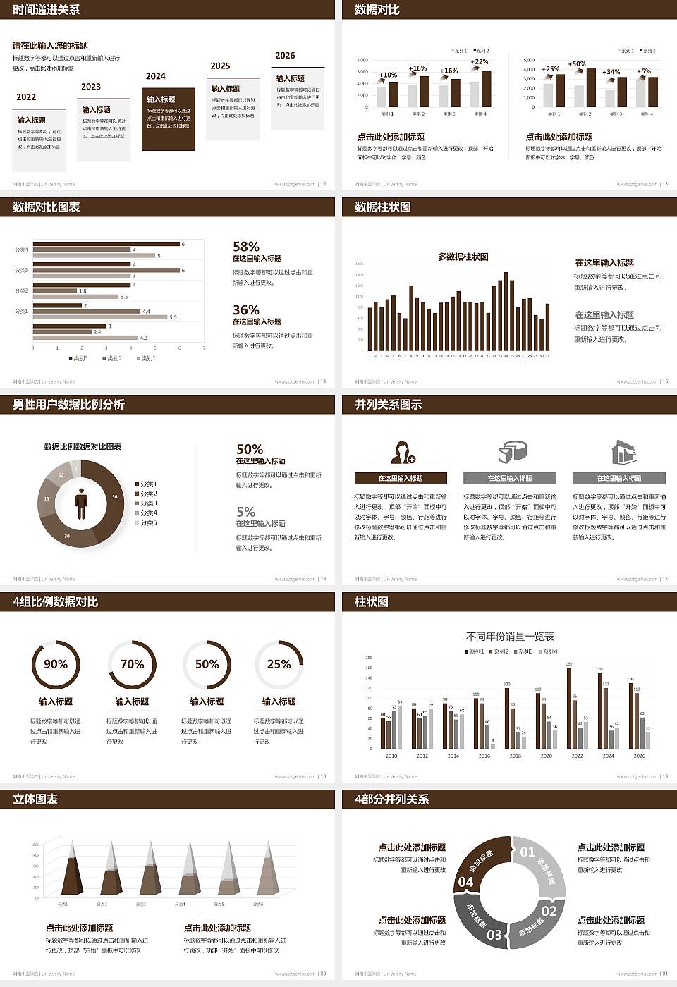 河南中医学院硕士研究生/本科生毕业论文答辩/开题报告通用PPT模板下载16:9格式幻灯片预览图3