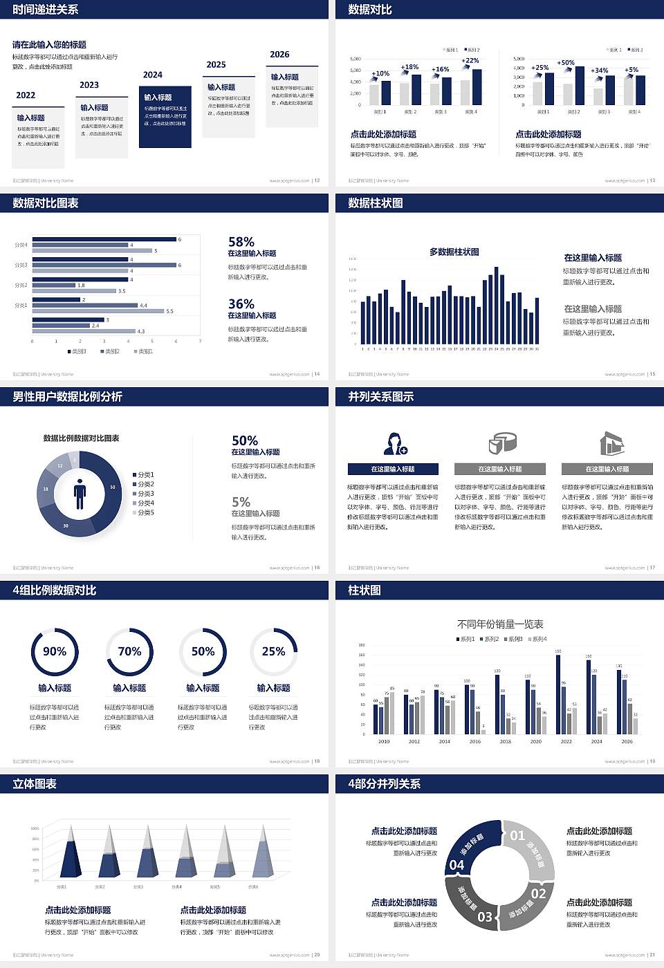 浙江警察学院硕士研究生/本科生毕业论文答辩/开题报告通用PPT模板下载16:9格式幻灯片预览图3