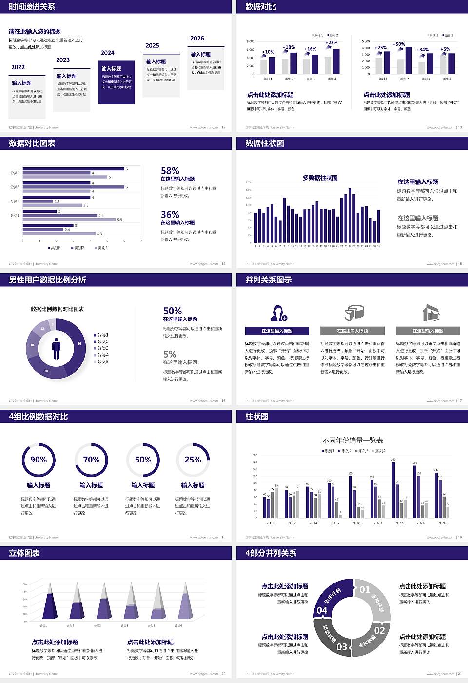 辽宁轻工职业学院硕士研究生/本科生毕业论文答辩/开题报告通用PPT模板下载16:9格式幻灯片预览图3