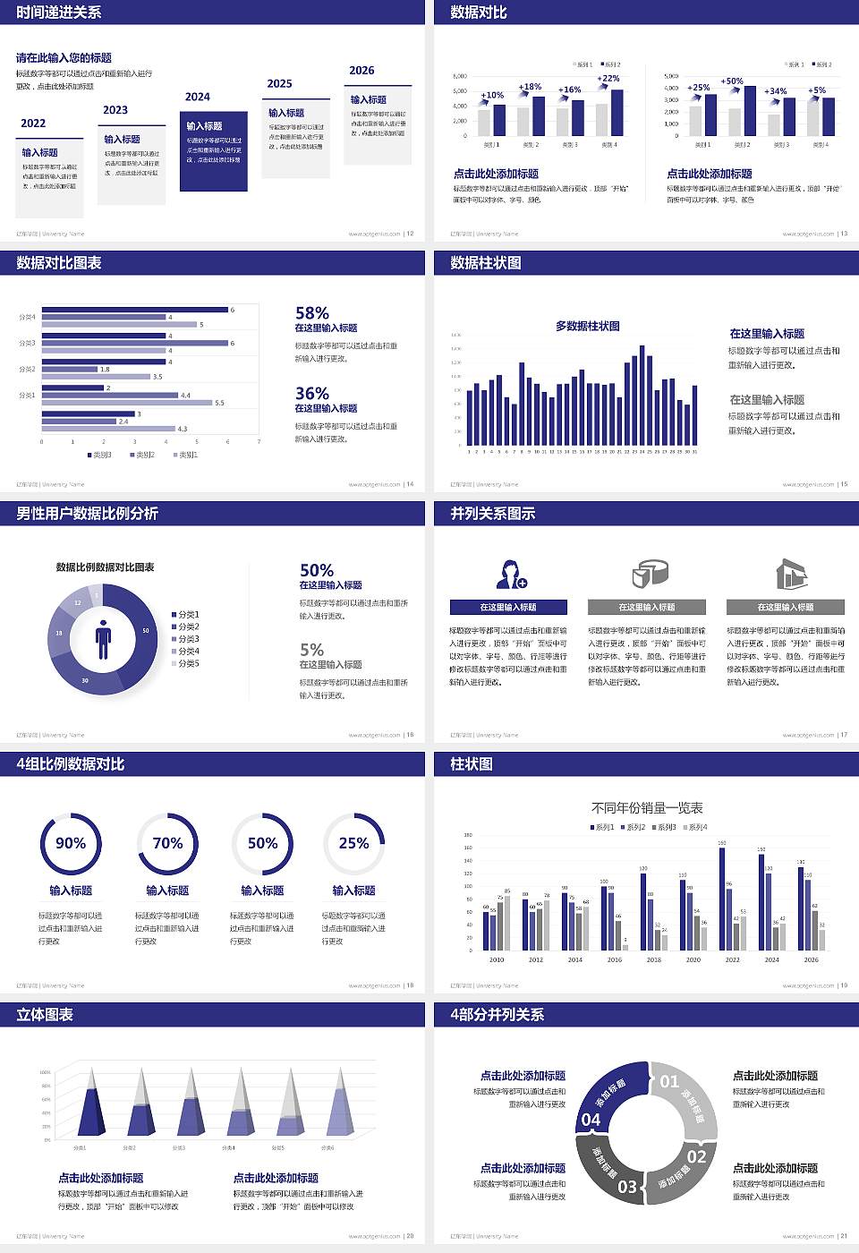 辽东学院硕士研究生/本科生毕业论文答辩/开题报告通用PPT模板下载16:9格式幻灯片预览图3