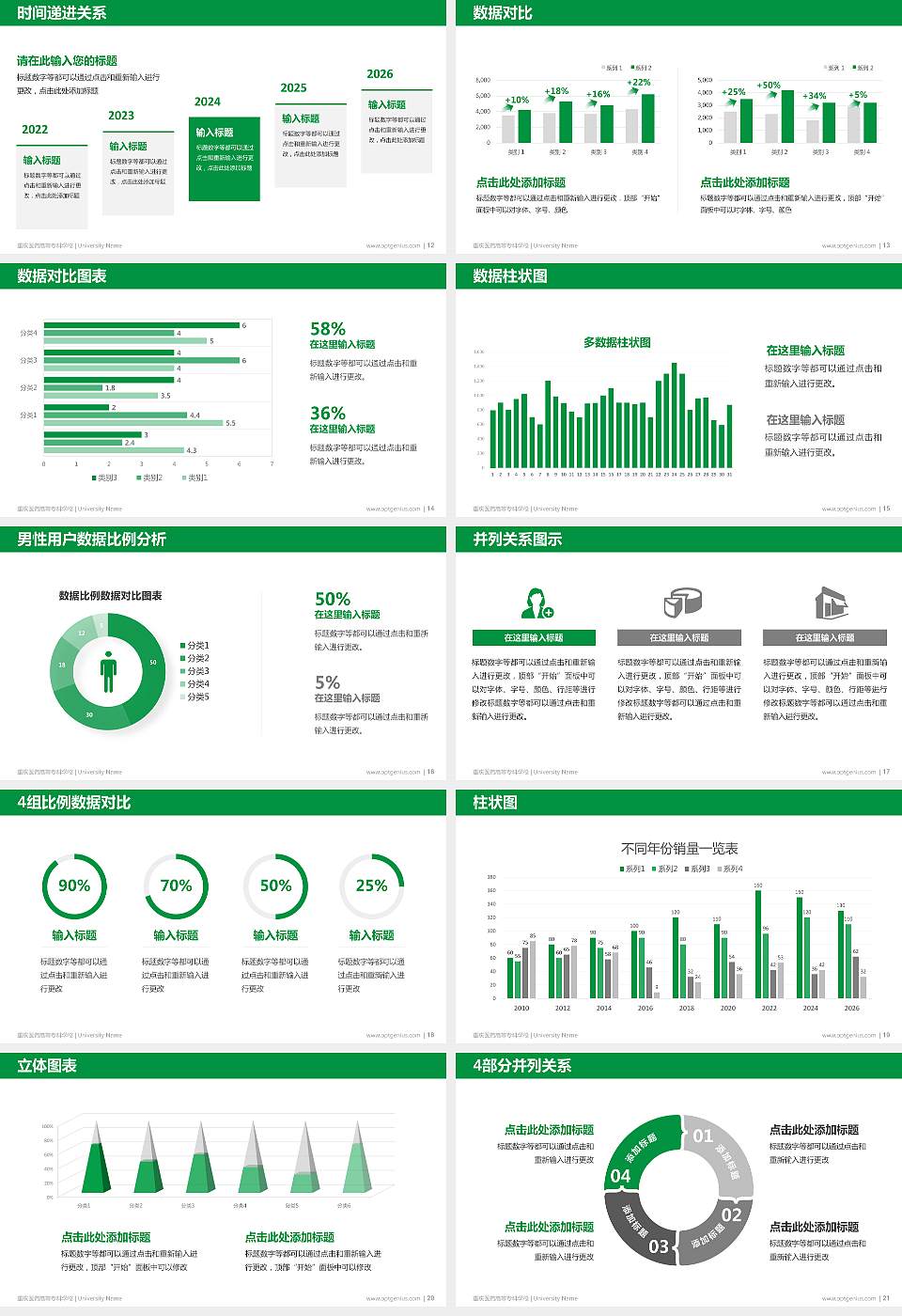 重庆医药高等专科学校硕士研究生/本科生毕业论文答辩/开题报告通用PPT模板下载16:9格式幻灯片预览图3
