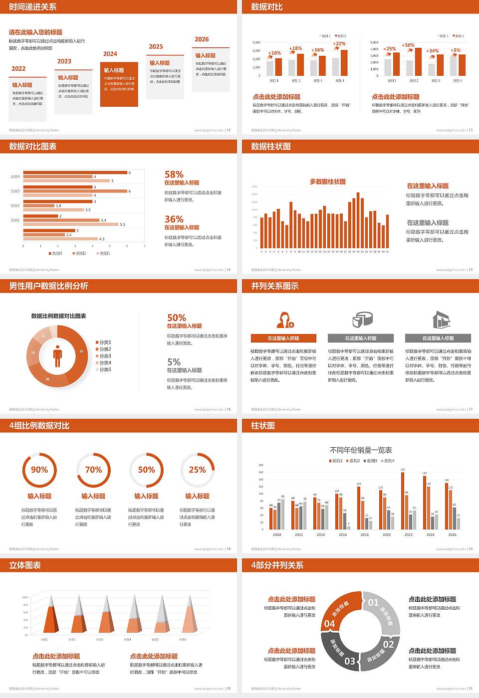 恩施职业技术学院硕士研究生/本科生毕业论文答辩/开题报告通用PPT模板下载16:9格式幻灯片预览图3