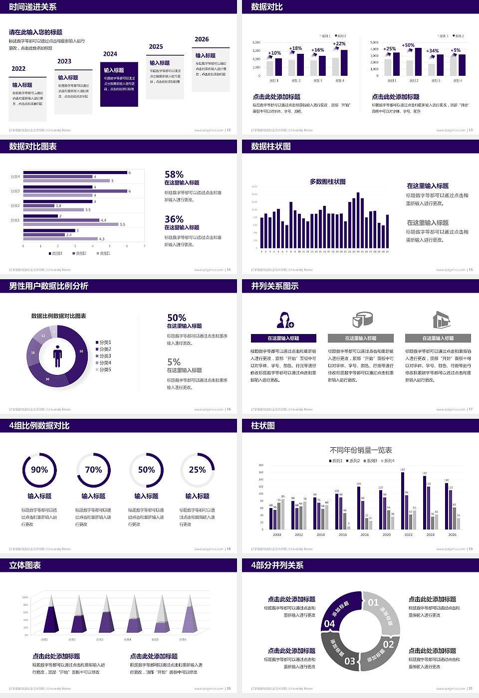 辽宁装备制造职业技术学院硕士研究生/本科生毕业论文答辩/开题报告通用PPT模板下载16:9格式幻灯片预览图3