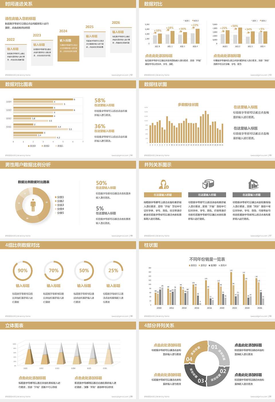 香港浸会大学硕士研究生/本科生毕业论文答辩/开题报告通用PPT模板下载16:9格式幻灯片预览图3