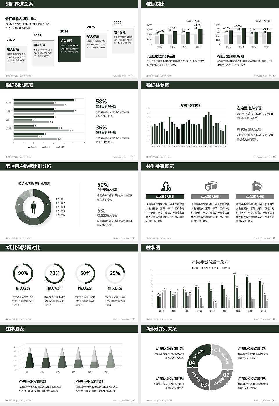 陆军勤务学院硕士研究生/本科生毕业论文答辩/开题报告通用PPT模板下载16:9格式幻灯片预览图3