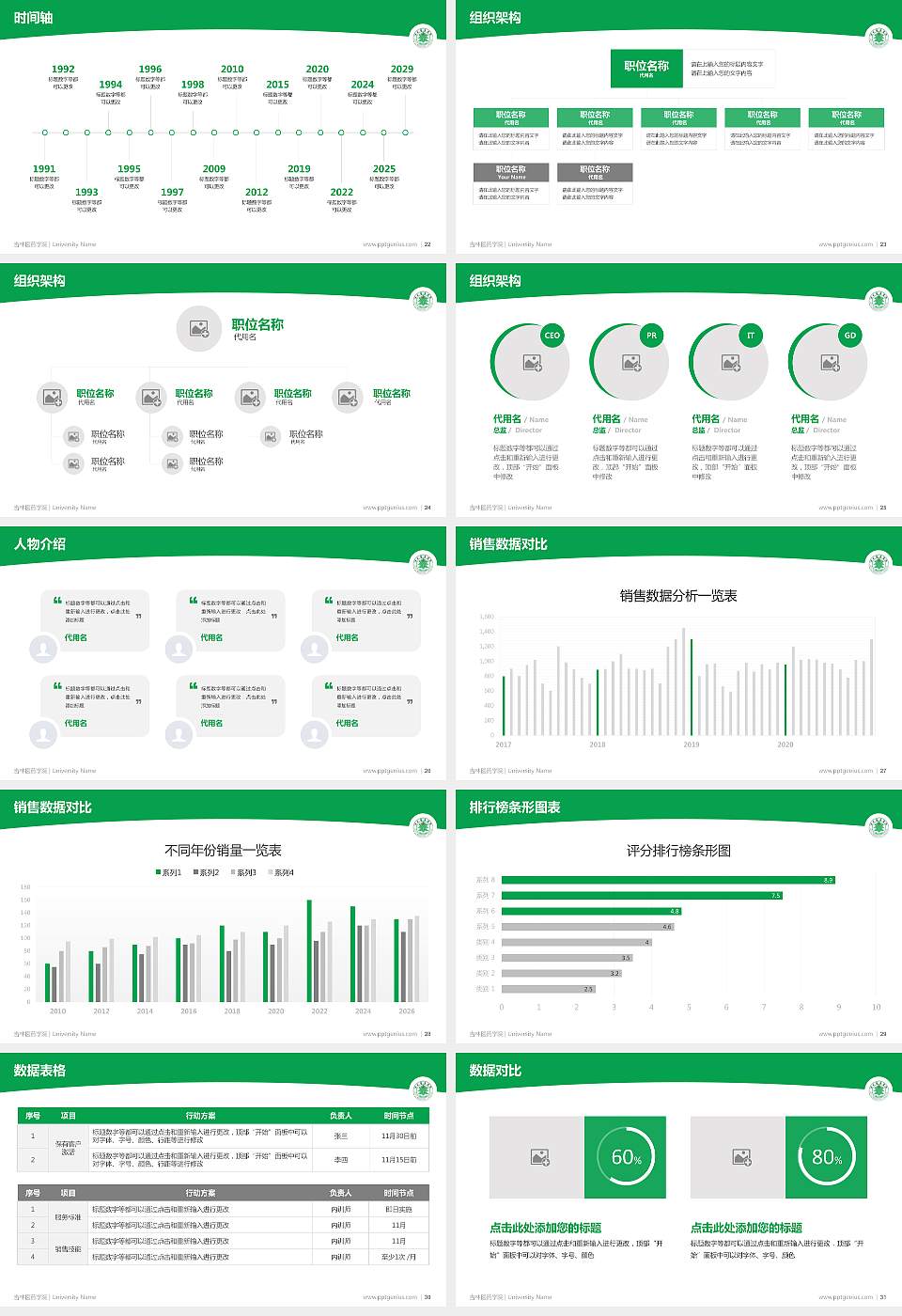 吉林医药学院学术汇报/学术交流研讨会通用PPT模板下载16:9格式幻灯片预览图4