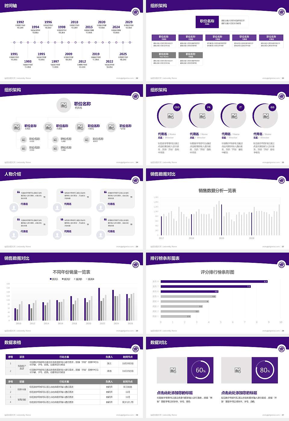 台湾交通大学学术汇报/学术交流研讨会通用PPT模板下载16:9格式幻灯片预览图4