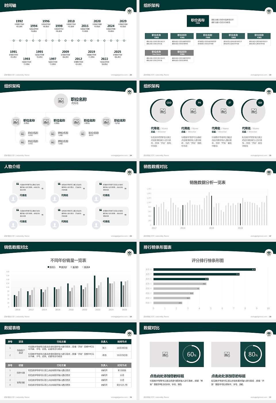 高雄餐旅大学学术汇报/学术交流研讨会通用PPT模板下载16:9格式幻灯片预览图4