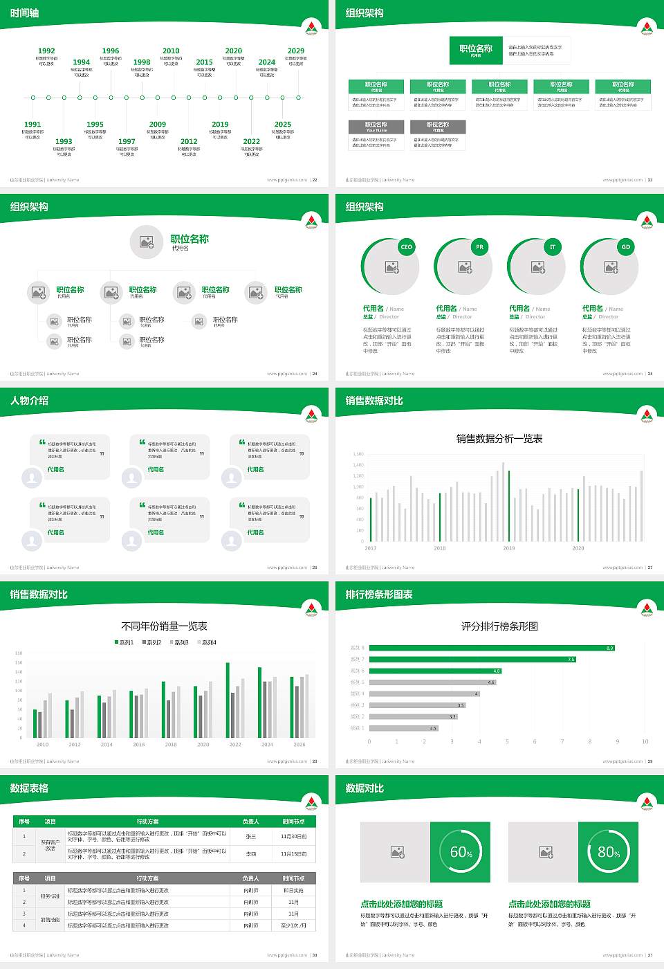 山东铝业职业学院学术汇报/学术交流研讨会通用PPT模板下载16:9格式幻灯片预览图4