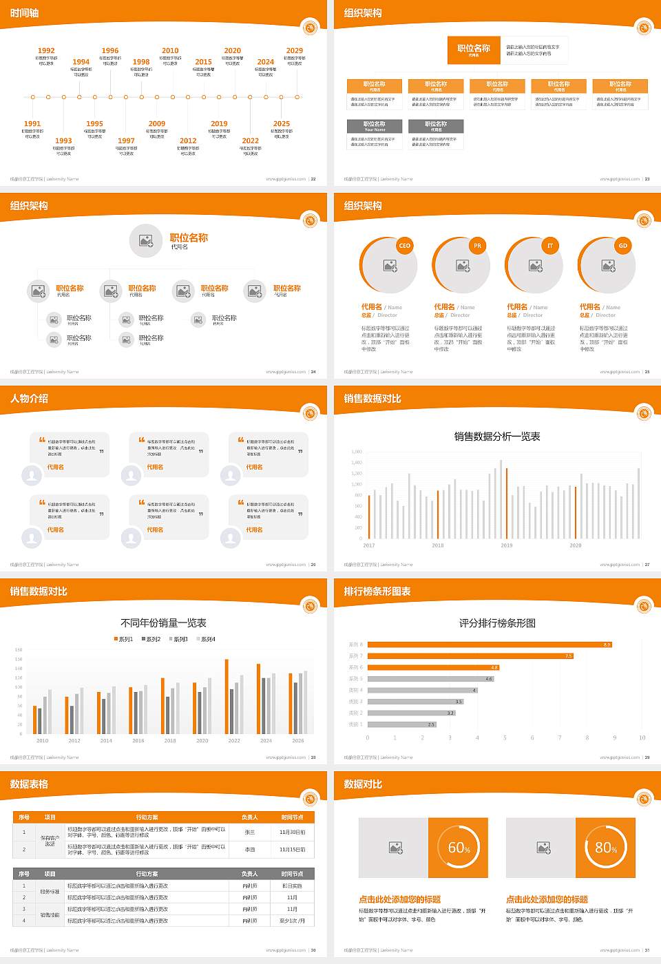 成都信息工程学院学术汇报/学术交流研讨会通用PPT模板下载16:9格式幻灯片预览图4