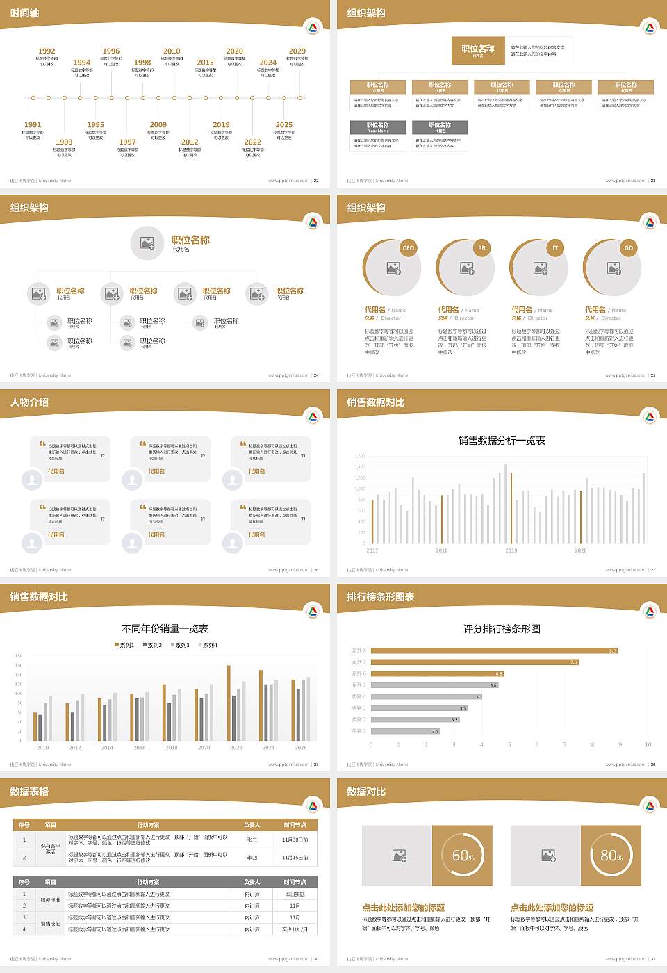 山西传媒学院学术汇报/学术交流研讨会通用PPT模板下载16:9格式幻灯片预览图4