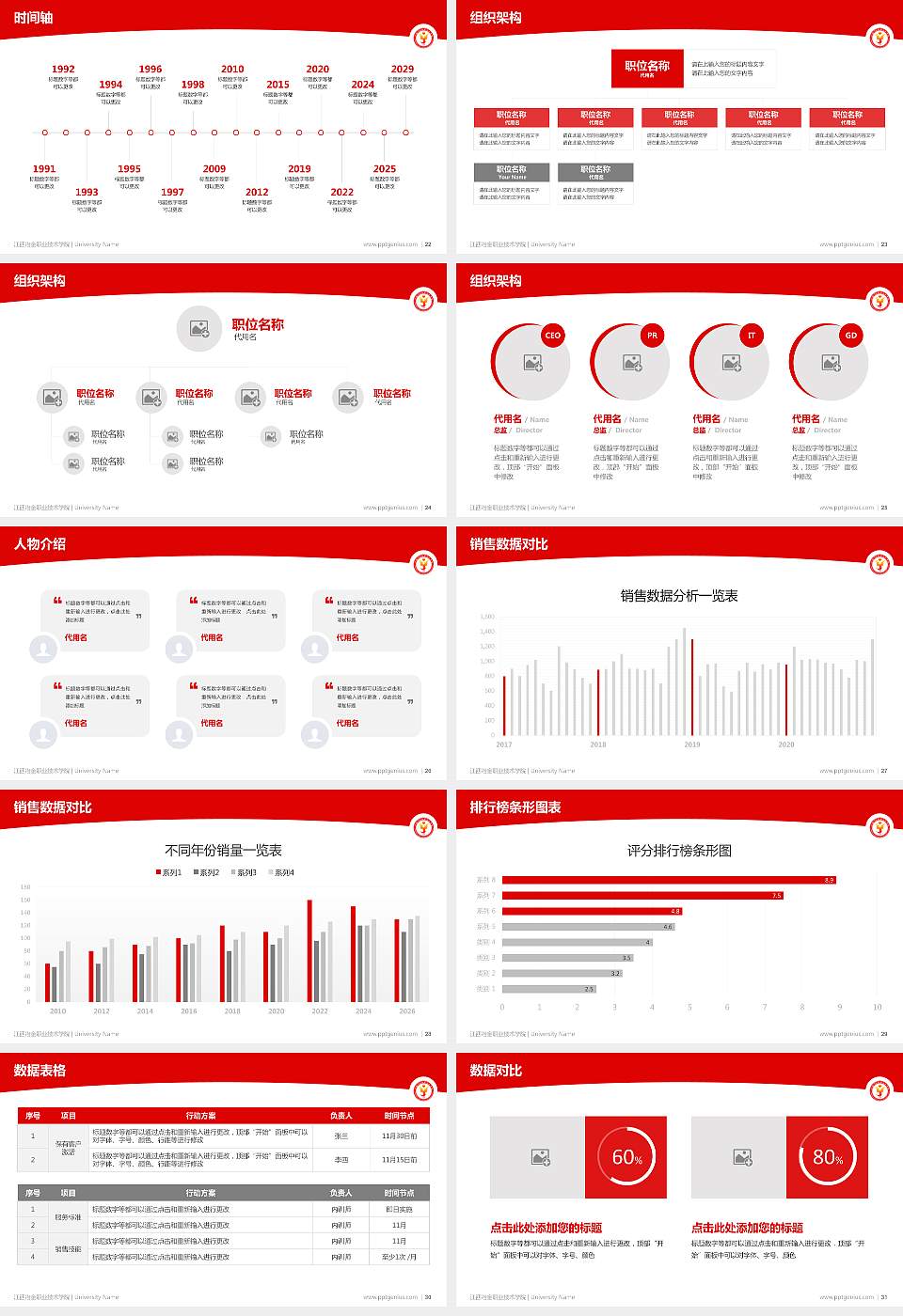 江西冶金职业技术学院学术汇报/学术交流研讨会通用PPT模板下载16:9格式幻灯片预览图4