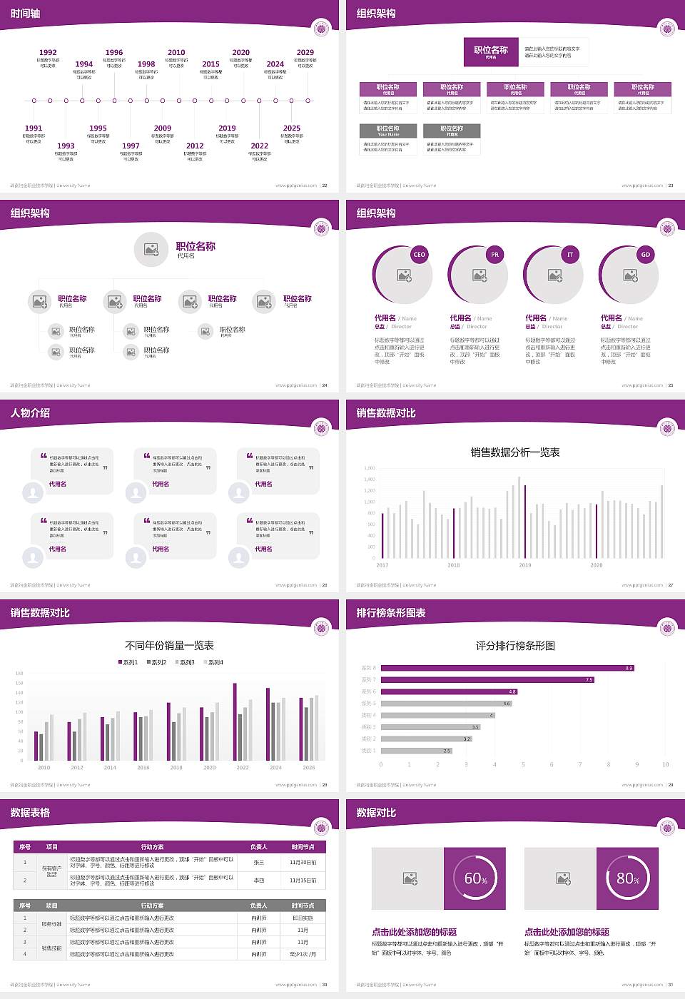 湖南冶金职业技术学院学术汇报/学术交流研讨会通用PPT模板下载16:9格式幻灯片预览图4