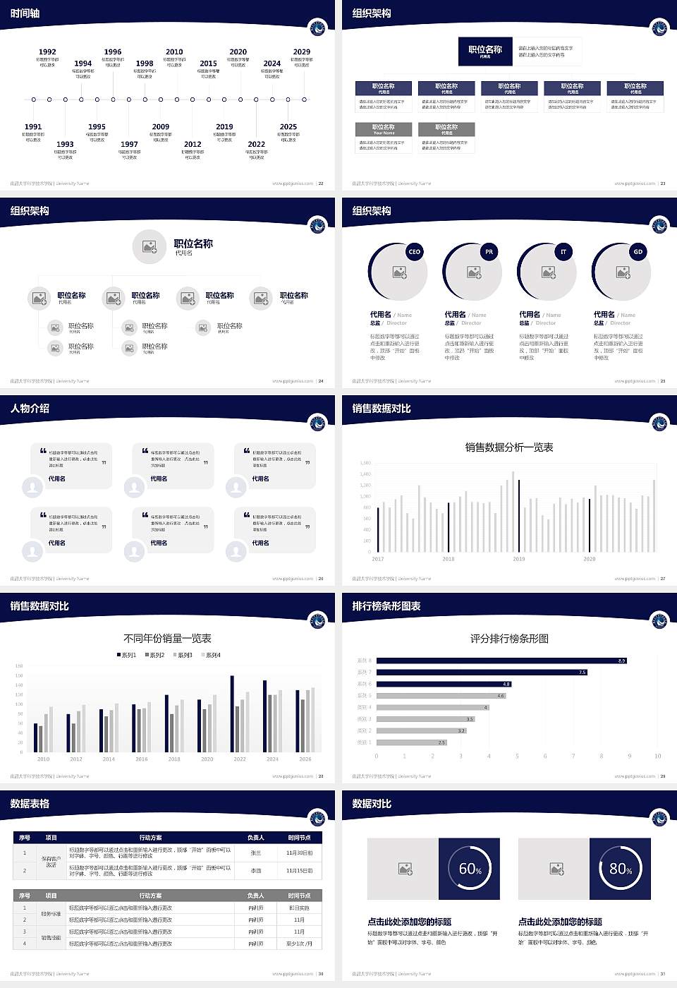 南昌大学科学技术学院学术汇报/学术交流研讨会通用PPT模板下载16:9格式幻灯片预览图4