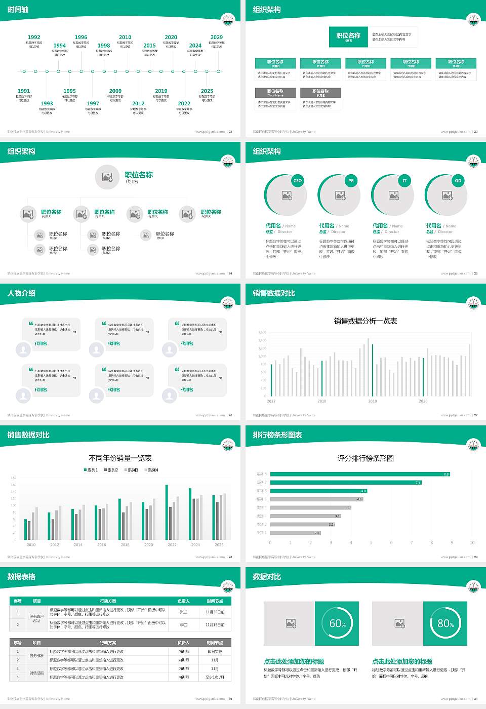黔南民族医学高等专科学校学术汇报/学术交流研讨会通用PPT模板下载16:9格式幻灯片预览图4