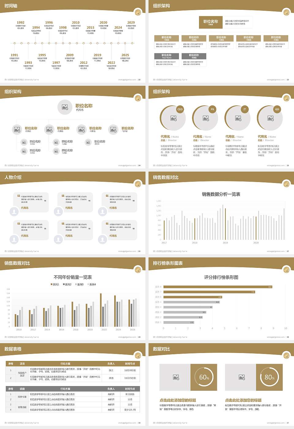 泉州信息职业技术学院学术汇报/学术交流研讨会通用PPT模板下载16:9格式幻灯片预览图4