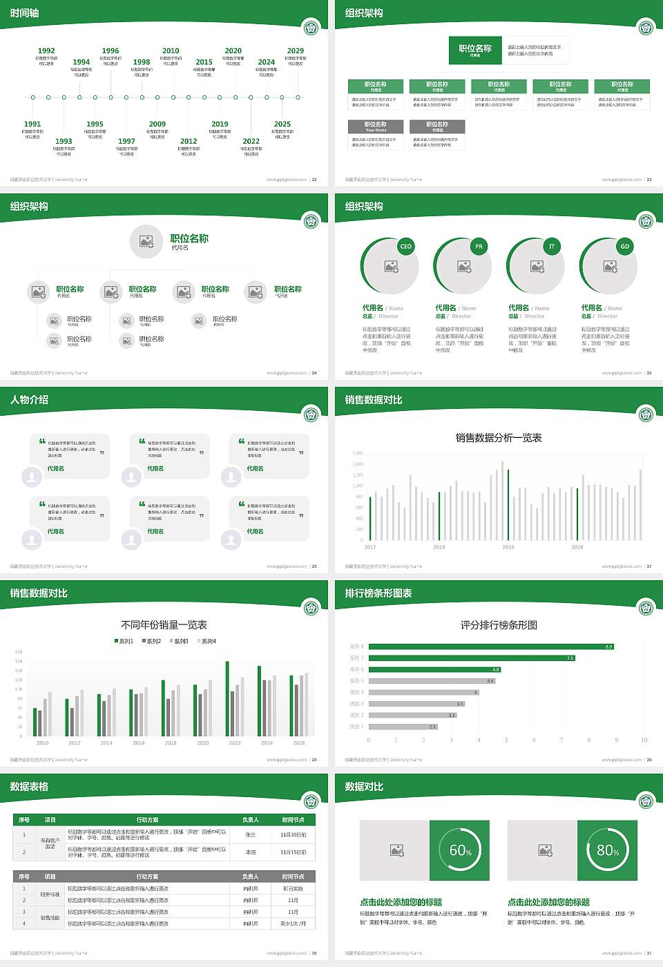 新疆天山职业技术大学学术汇报/学术交流研讨会通用PPT模板下载16:9格式幻灯片预览图4