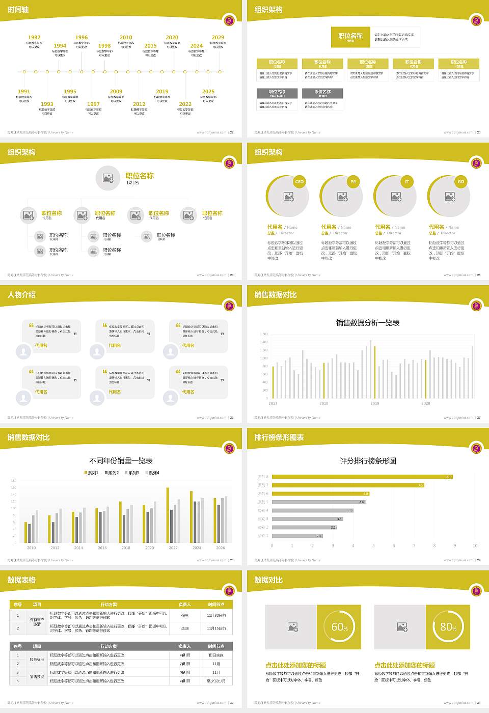 黑龙江幼儿师范高等专科学校学术汇报/学术交流研讨会通用PPT模板下载16:9格式幻灯片预览图4