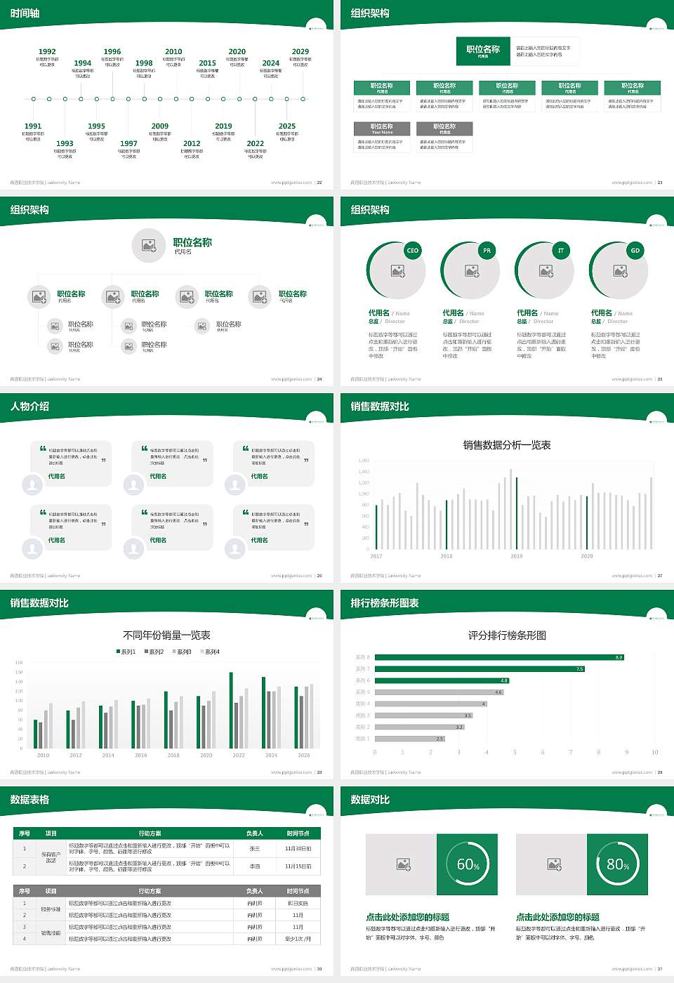 商洛职业技术学院学术汇报/学术交流研讨会通用PPT模板下载16:9格式幻灯片预览图4