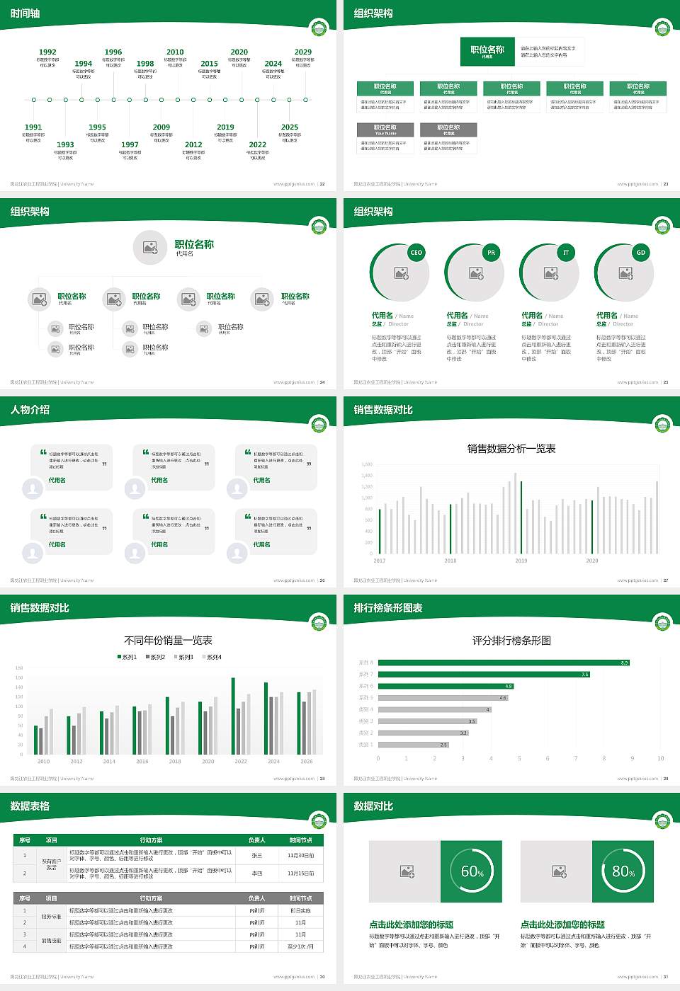 黑龙江农业工程职业学院学术汇报/学术交流研讨会通用PPT模板下载16:9格式幻灯片预览图4