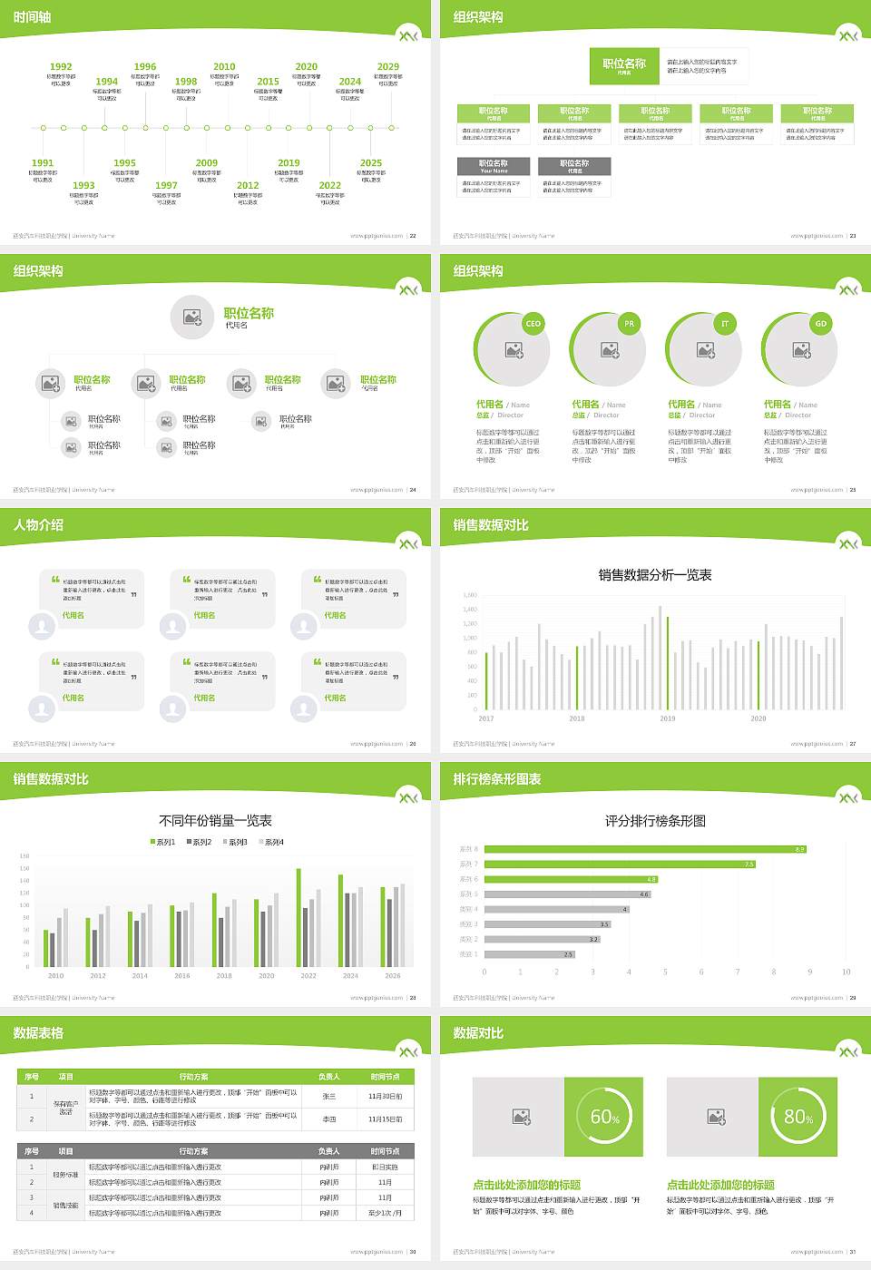 西安汽车科技职业学院学术汇报/学术交流研讨会通用PPT模板下载16:9格式幻灯片预览图4