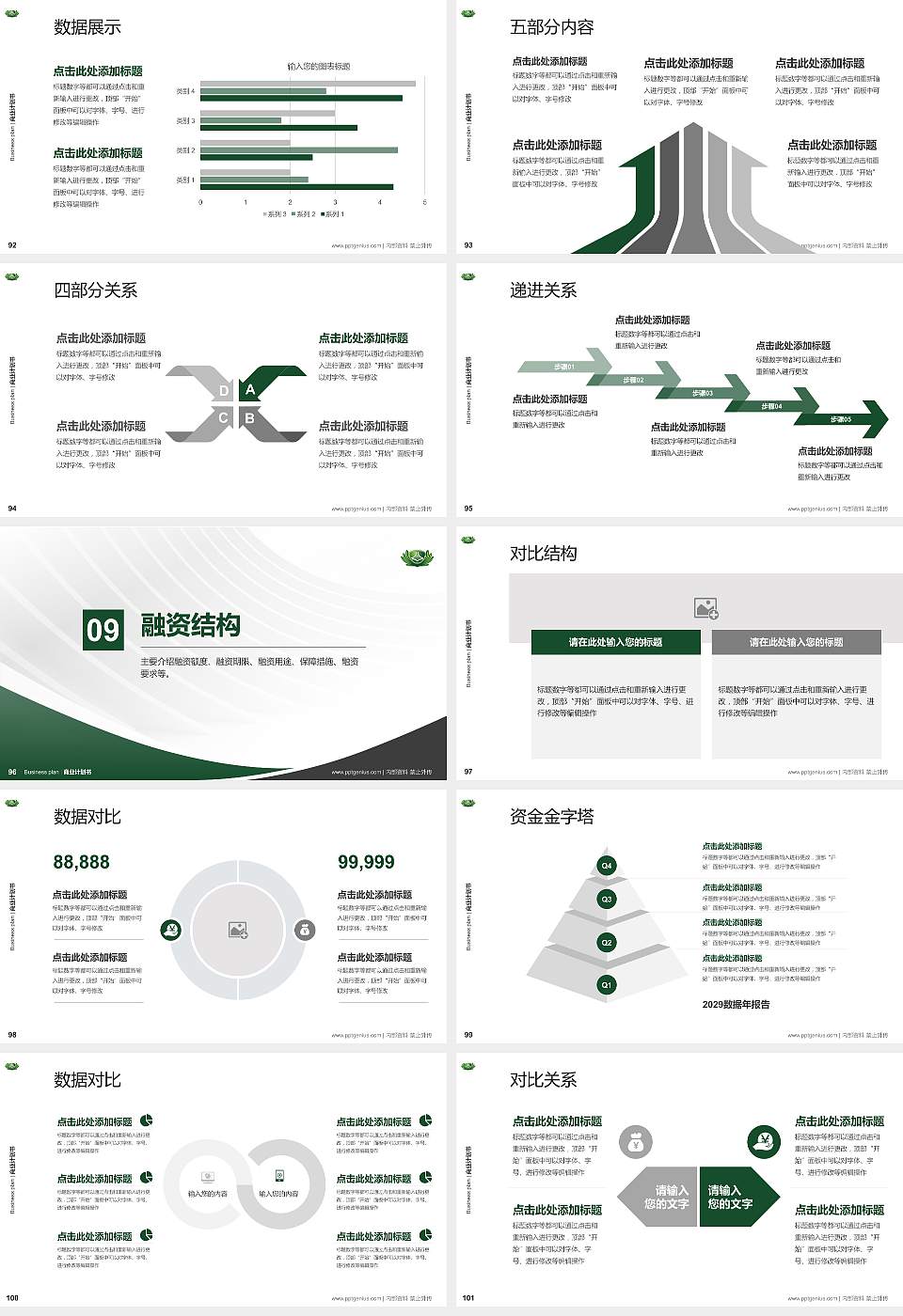 台湾慈济大学专用全国大学生互联网+创新创业大赛计划书/路演/网评PPT模板16:9格式幻灯片预览图11